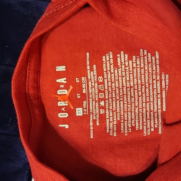 Air Jordan Red and Black Toddler Outfit 2T NWT - Picture 4 of 11